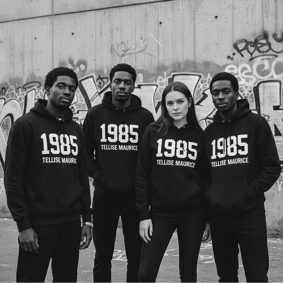 1985 TELLISE MAURICE Unisex Hoodie