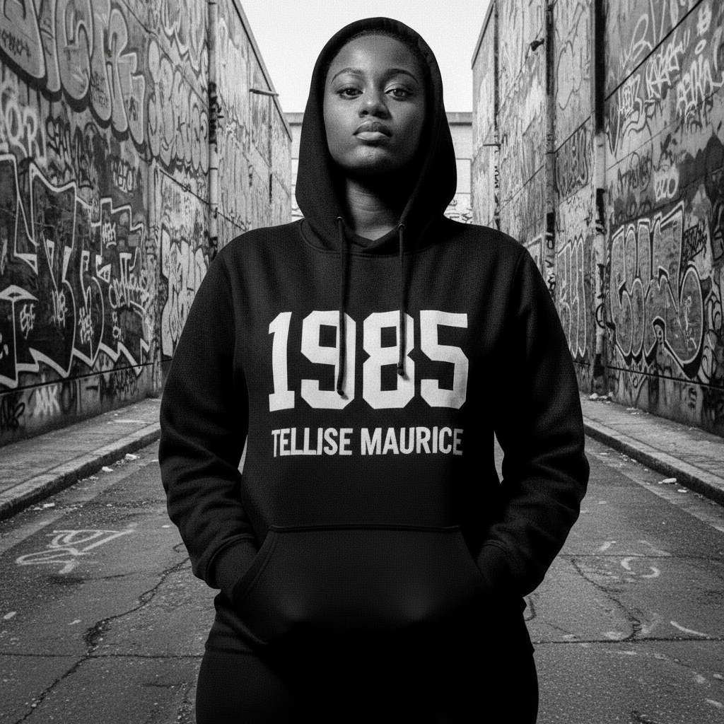 1985 TELLISE MAURICE Unisex Hoodie