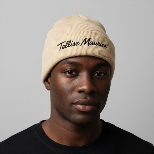 TELLISE MAURICE Khaki Beanie