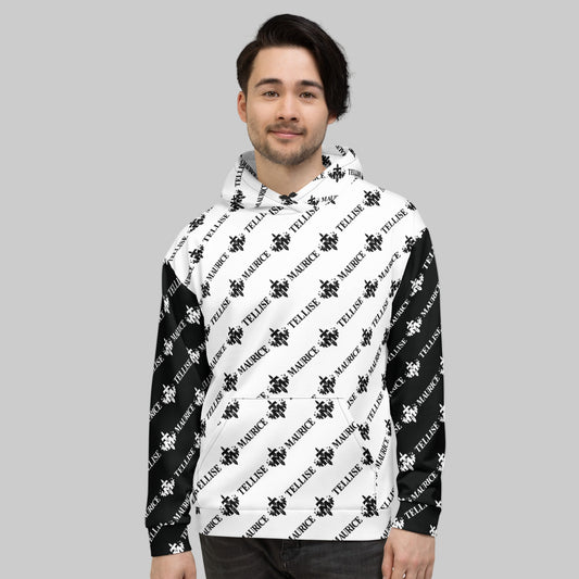 TELLISE MAURICE Unisex Hoodie With ALLOVER PRINT
