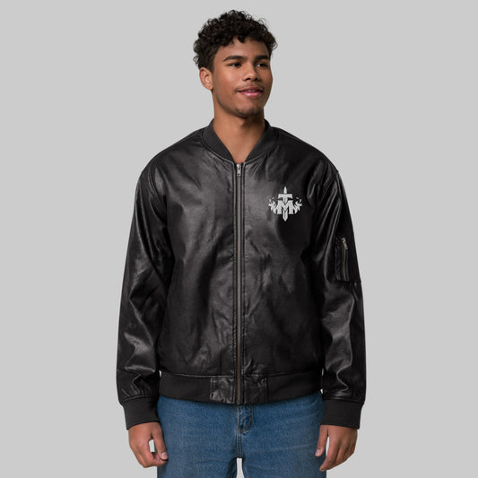 Leather Bomber TELLISE MAURICE Jacket